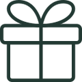 Gift icon symbolizing promotional offers or gift options.