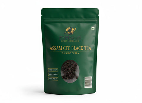 Assam CTC black tea pouch packaging