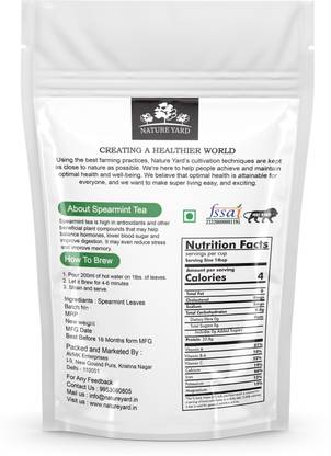 Herbal tea blend in eco-friendly packaging, highlighting the benefits of natural ingredients