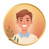 Avatar representing a user profile or character illustration.